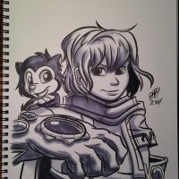Scratch9 Meets Battle Chasers!
