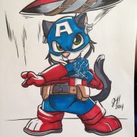 Art: Cat’n America: The Furriest Avenger!