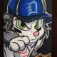 Art: Scratch Pitches in for The Detroit Tigers