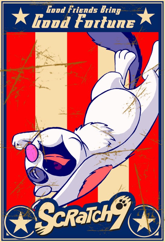 Scratch9 Trading Card Prototype #4