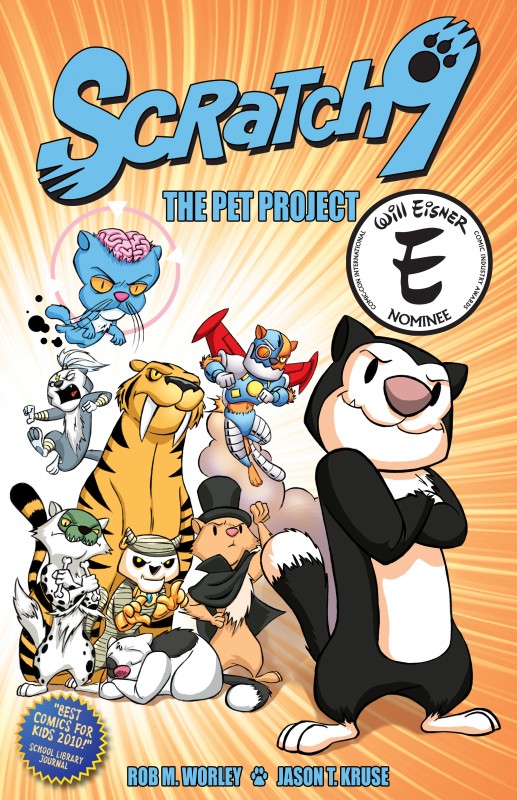 Scratch9 Collected Edition Cover - w/ Eisner Seal Scratch9 Collected Edition Cover - w/ Eisner Seal
