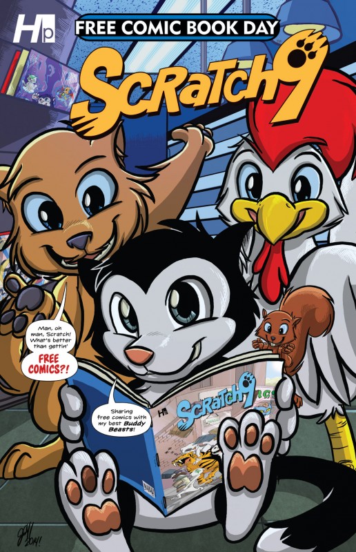 Scratch9 Free Comic Book Day 2014 Preview - Front Cover